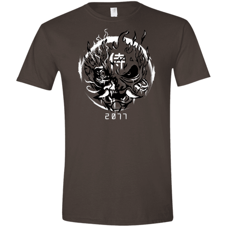 T-Shirts Dark Chocolate / S Samurai 2077 Men's Semi-Fitted Softstyle