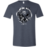 T-Shirts Heather Navy / S Samurai 2077 Men's Semi-Fitted Softstyle