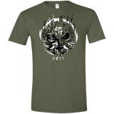T-Shirts Military Green / S Samurai 2077 Men's Semi-Fitted Softstyle