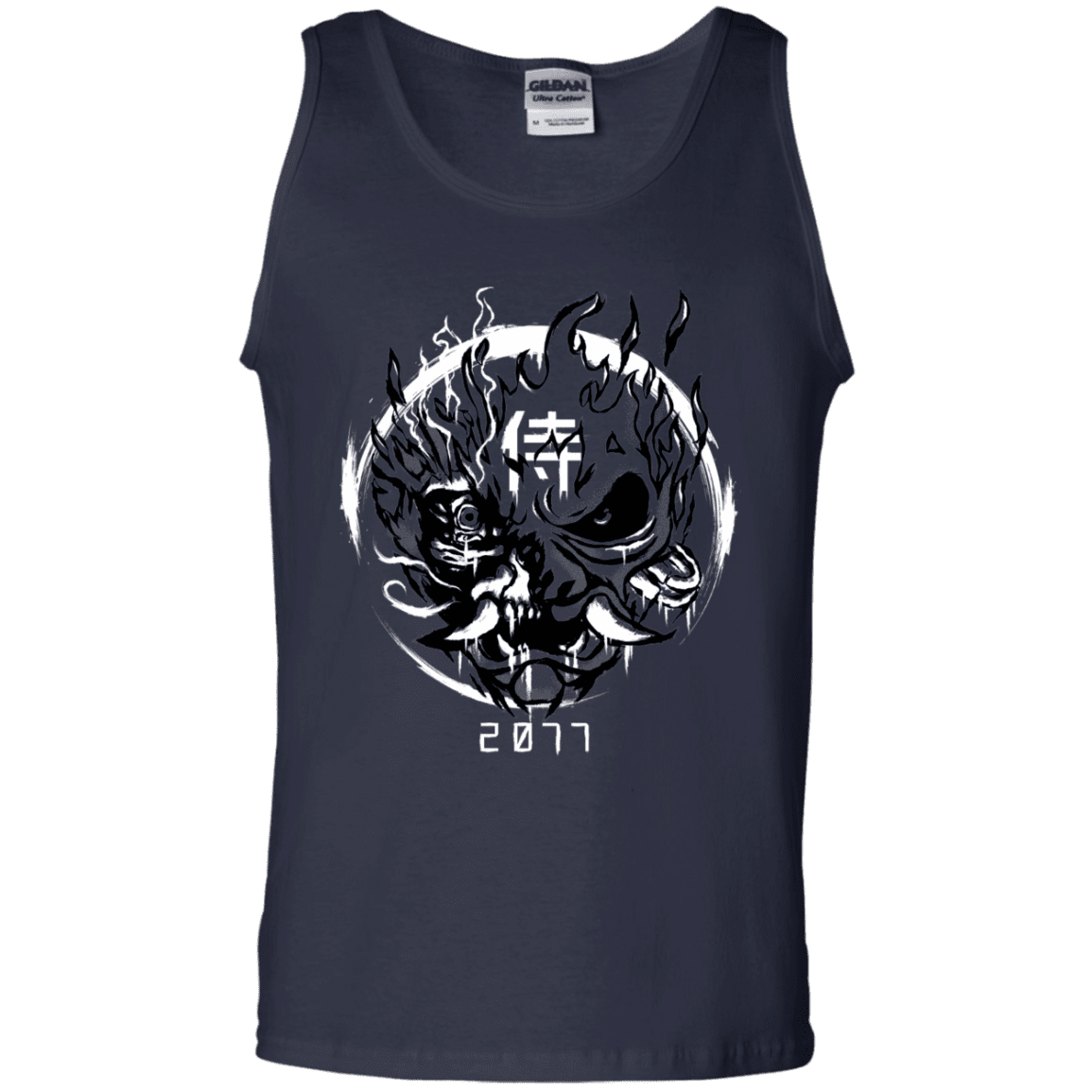 T-Shirts Navy / S Samurai 2077 Men's Tank Top