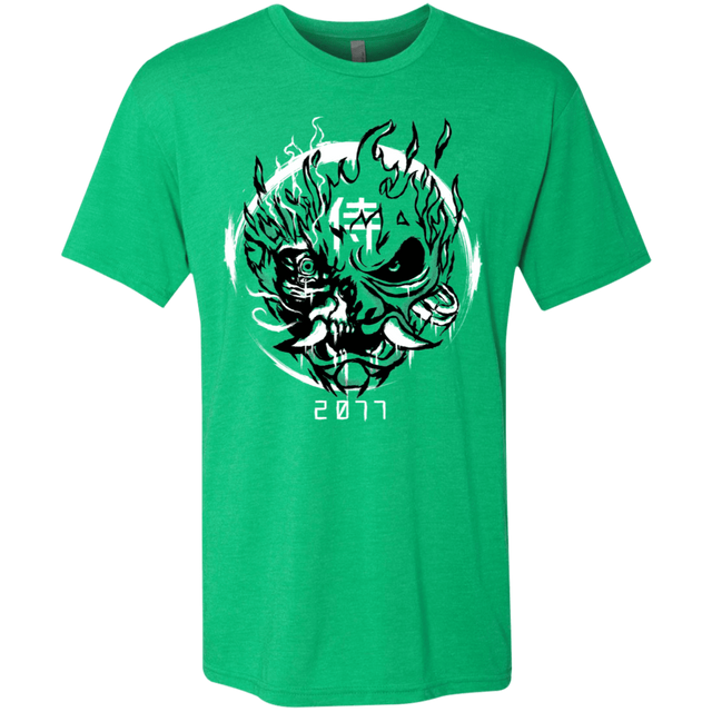 T-Shirts Envy / S Samurai 2077 Men's Triblend T-Shirt