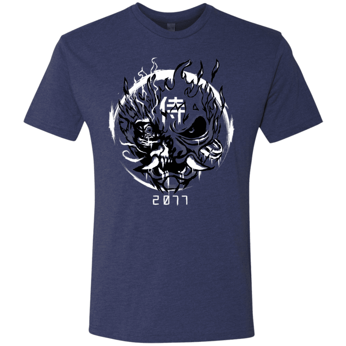 T-Shirts Vintage Navy / S Samurai 2077 Men's Triblend T-Shirt