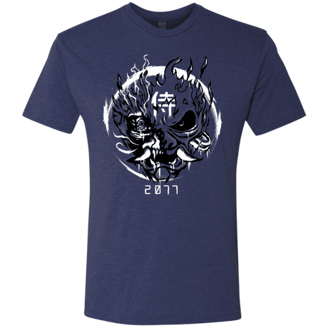 T-Shirts Vintage Navy / S Samurai 2077 Men's Triblend T-Shirt