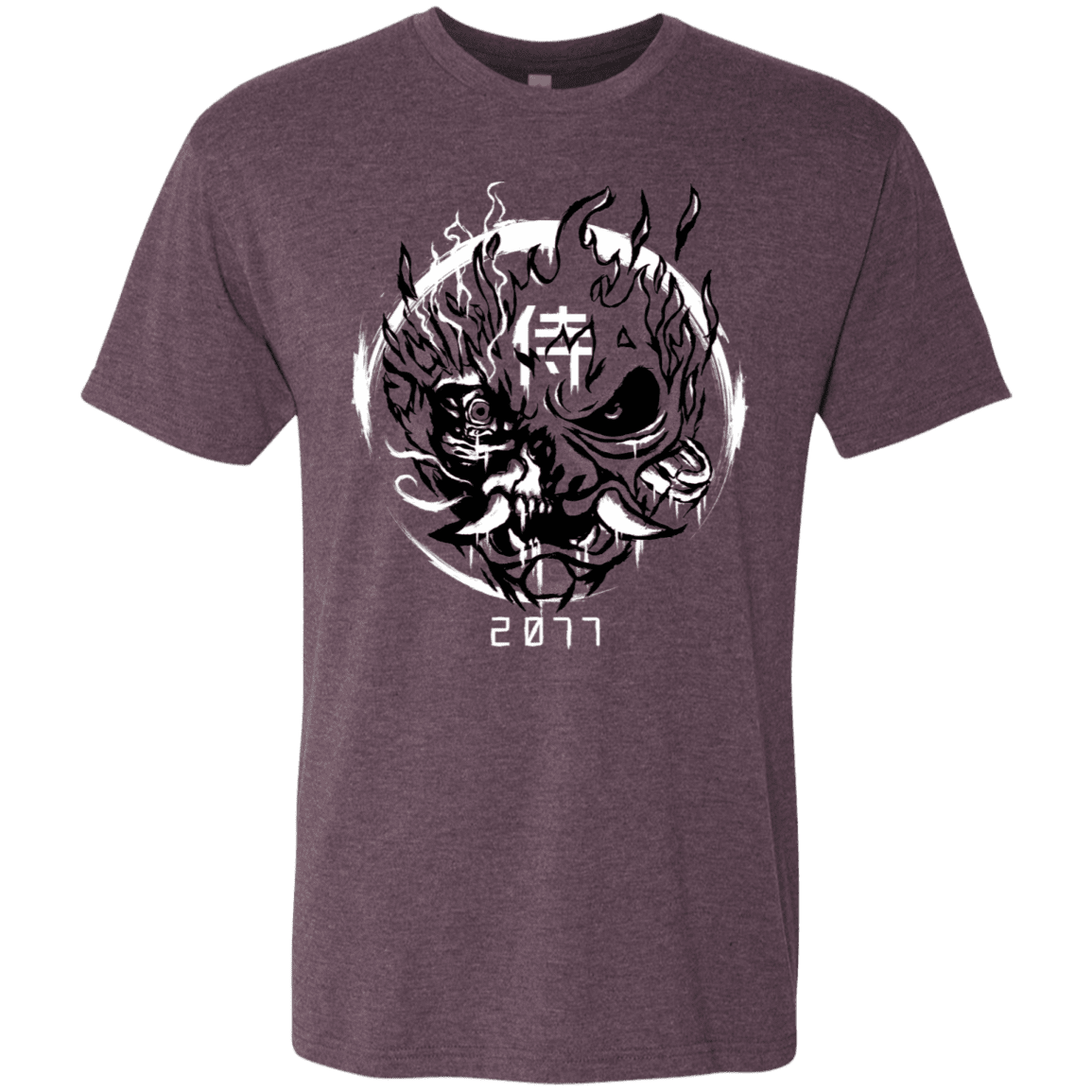 T-Shirts Vintage Purple / S Samurai 2077 Men's Triblend T-Shirt