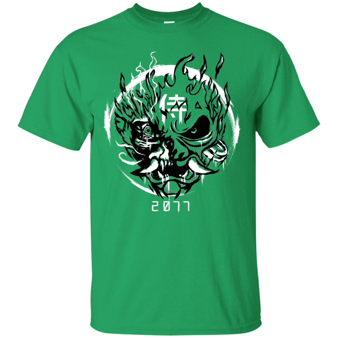 T-Shirts Irish Green / S Samurai 2077 T-Shirt