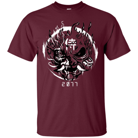 T-Shirts Maroon / S Samurai 2077 T-Shirt