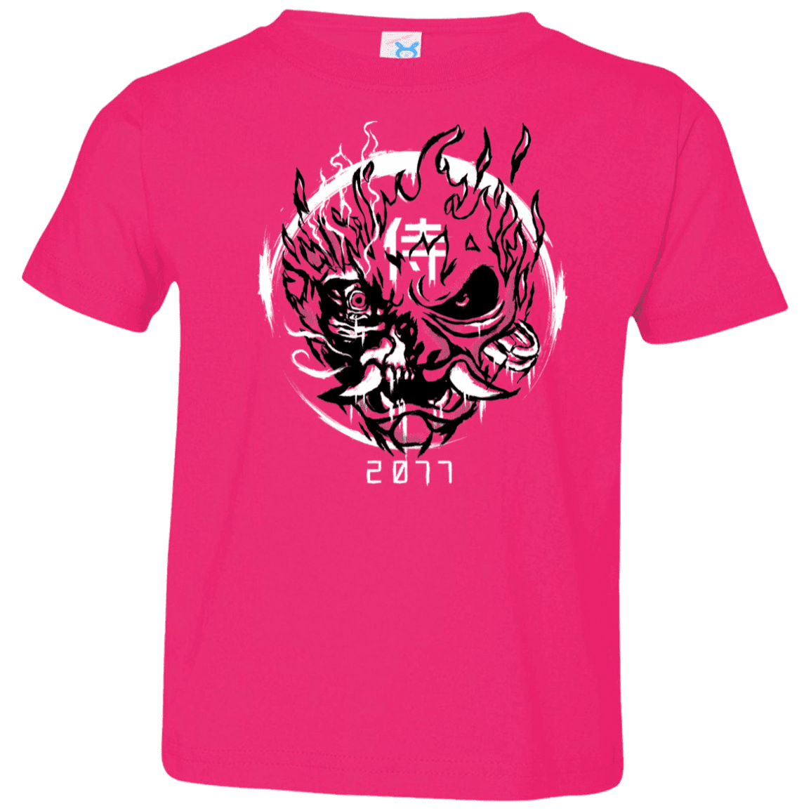 T-Shirts Hot Pink / 2T Samurai 2077 Toddler Premium T-Shirt