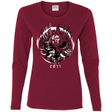 T-Shirts Cardinal / S Samurai 2077 Women's Long Sleeve T-Shirt