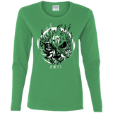 T-Shirts Irish Green / S Samurai 2077 Women's Long Sleeve T-Shirt