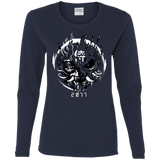 T-Shirts Navy / S Samurai 2077 Women's Long Sleeve T-Shirt