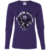 T-Shirts Purple / S Samurai 2077 Women's Long Sleeve T-Shirt