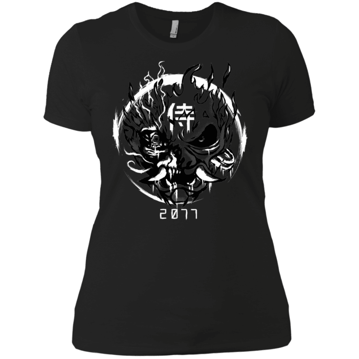 T-Shirts Black / X-Small Samurai 2077 Women's Premium T-Shirt