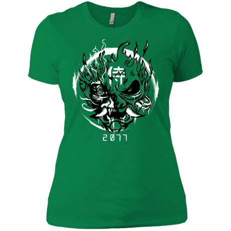 T-Shirts Kelly Green / X-Small Samurai 2077 Women's Premium T-Shirt