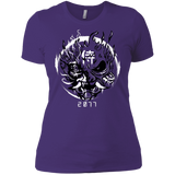T-Shirts Purple Rush/ / X-Small Samurai 2077 Women's Premium T-Shirt