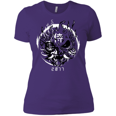 T-Shirts Purple Rush/ / X-Small Samurai 2077 Women's Premium T-Shirt