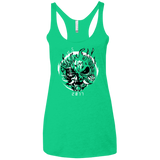 T-Shirts Envy / X-Small Samurai 2077 Women's Triblend Racerback Tank