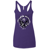 T-Shirts Purple Rush / X-Small Samurai 2077 Women's Triblend Racerback Tank