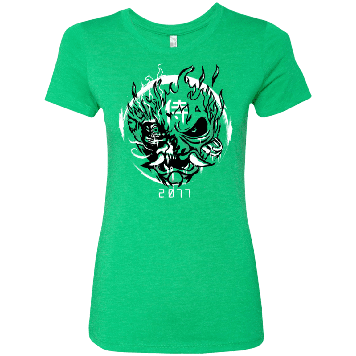 T-Shirts Envy / S Samurai 2077 Women's Triblend T-Shirt