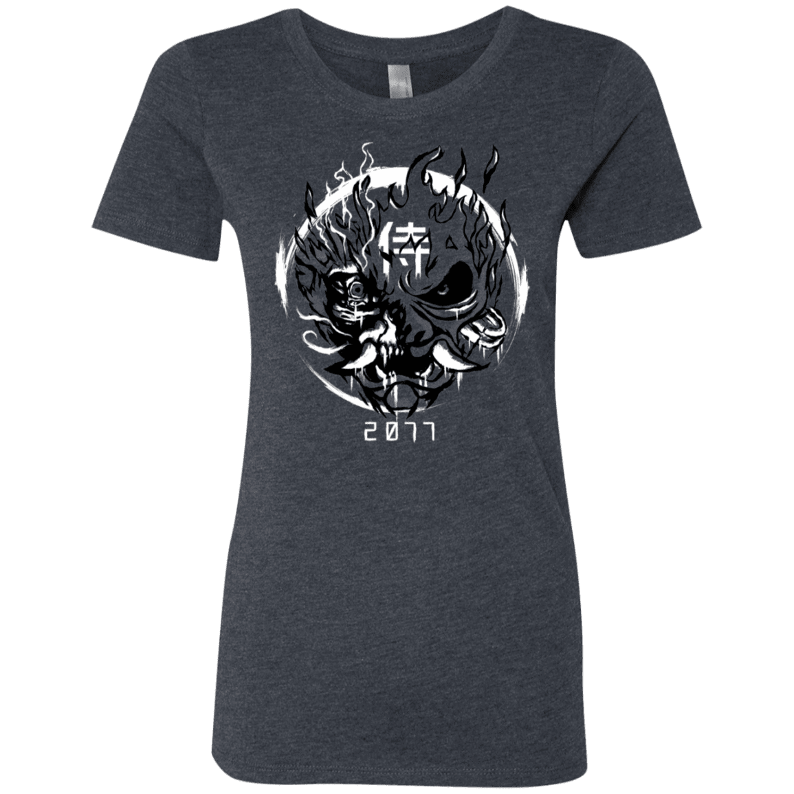 T-Shirts Vintage Navy / S Samurai 2077 Women's Triblend T-Shirt