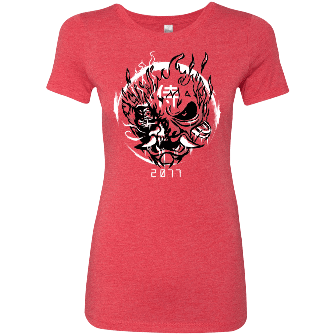 T-Shirts Vintage Red / S Samurai 2077 Women's Triblend T-Shirt
