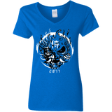 T-Shirts Royal / S Samurai 2077 Women's V-Neck T-Shirt