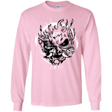 T-Shirts Light Pink / YS Samurai 2077 Youth Long Sleeve T-Shirt