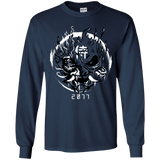 T-Shirts Navy / YS Samurai 2077 Youth Long Sleeve T-Shirt