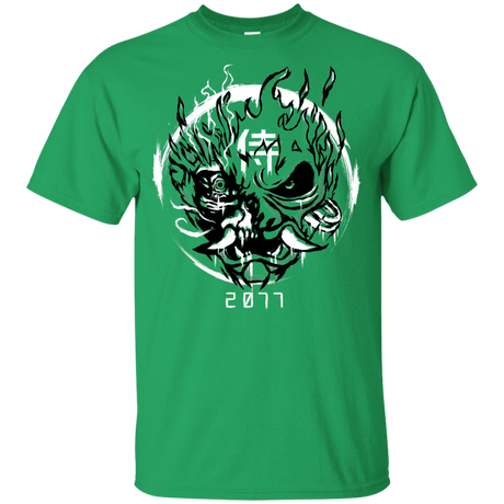 T-Shirts Irish Green / YXS Samurai 2077 Youth T-Shirt