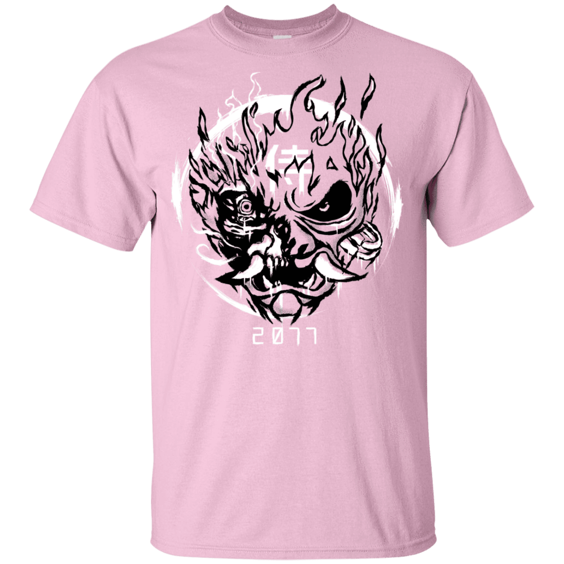 T-Shirts Light Pink / YXS Samurai 2077 Youth T-Shirt