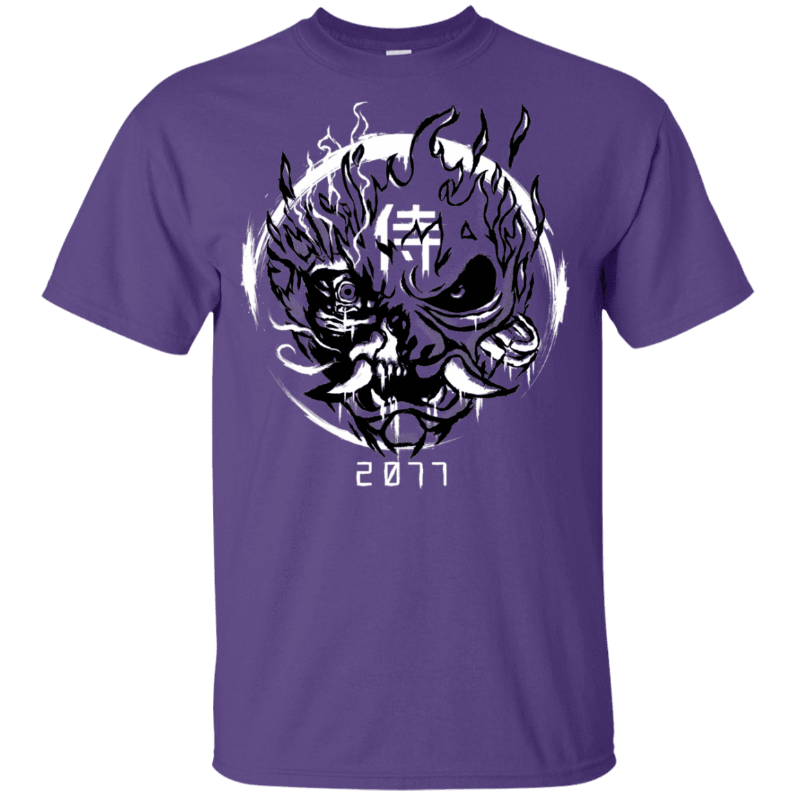 T-Shirts Purple / YXS Samurai 2077 Youth T-Shirt