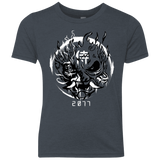 T-Shirts Vintage Navy / YXS Samurai 2077 Youth Triblend T-Shirt