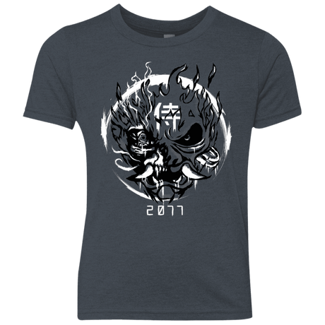 T-Shirts Vintage Navy / YXS Samurai 2077 Youth Triblend T-Shirt
