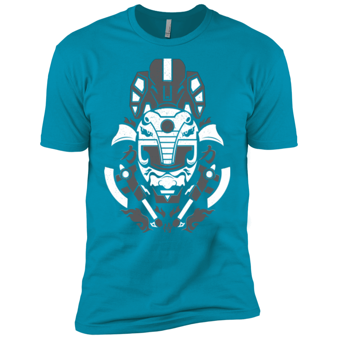 T-Shirts Turquoise / YXS Samurai Black  Ranger Boys Premium T-Shirt