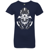 T-Shirts Midnight Navy / YXS Samurai Black  Ranger Girls Premium T-Shirt