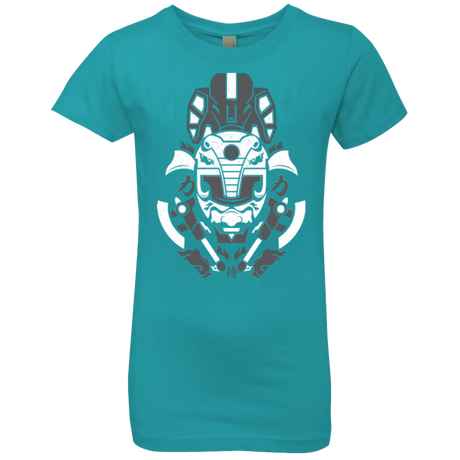 T-Shirts Tahiti Blue / YXS Samurai Black  Ranger Girls Premium T-Shirt