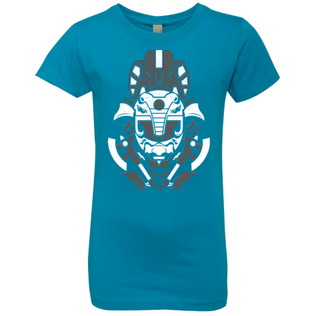 T-Shirts Turquoise / YXS Samurai Black  Ranger Girls Premium T-Shirt