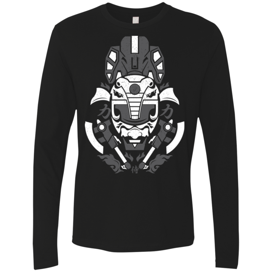 T-Shirts Black / Small Samurai Black  Ranger Men's Premium Long Sleeve