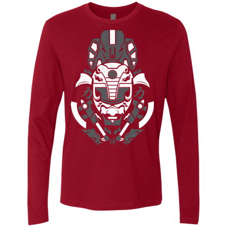 T-Shirts Cardinal / Small Samurai Black  Ranger Men's Premium Long Sleeve