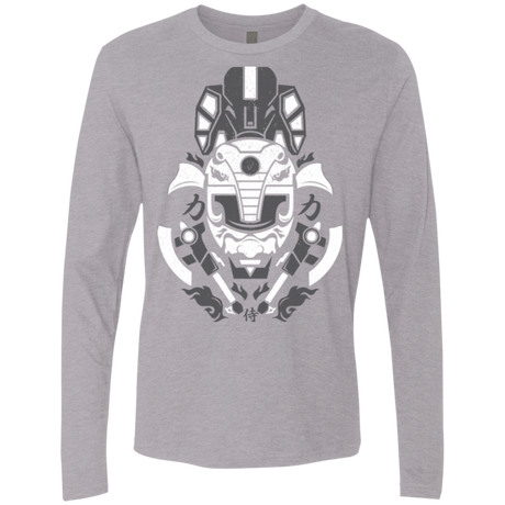 T-Shirts Heather Grey / Small Samurai Black  Ranger Men's Premium Long Sleeve