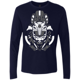 T-Shirts Midnight Navy / Small Samurai Black  Ranger Men's Premium Long Sleeve