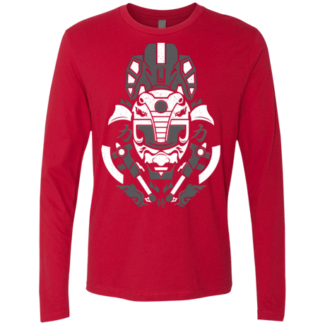 T-Shirts Red / Small Samurai Black  Ranger Men's Premium Long Sleeve