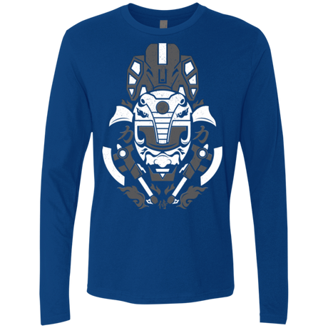 T-Shirts Royal / Small Samurai Black  Ranger Men's Premium Long Sleeve