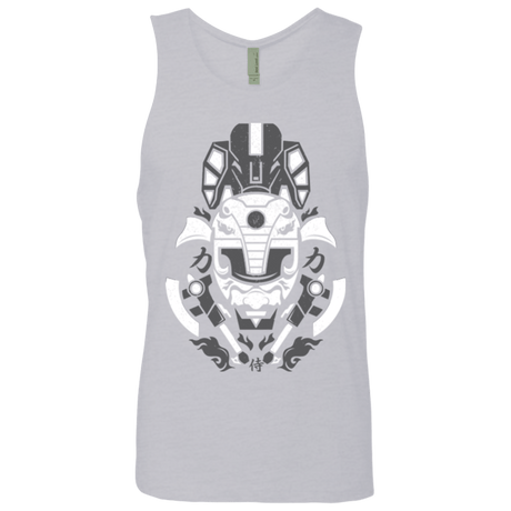 T-Shirts Heather Grey / Small Samurai Black  Ranger Men's Premium Tank Top