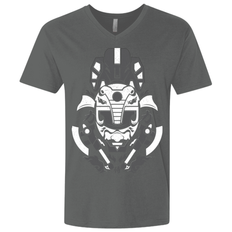 T-Shirts Heavy Metal / X-Small Samurai Black  Ranger Men's Premium V-Neck