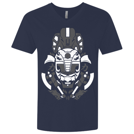 T-Shirts Midnight Navy / X-Small Samurai Black  Ranger Men's Premium V-Neck