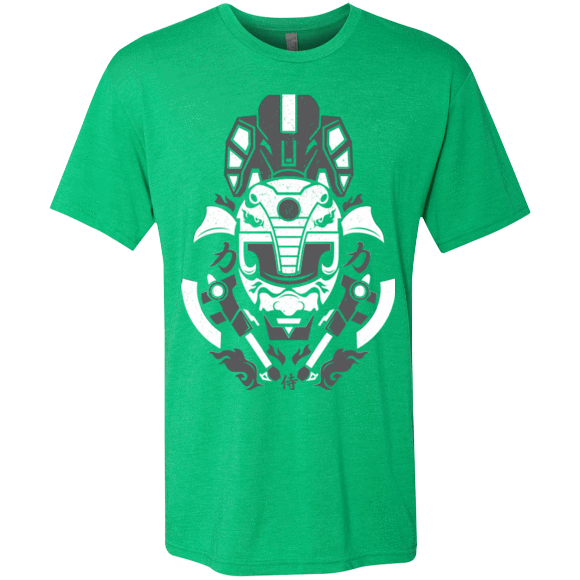 T-Shirts Envy / Small Samurai Black  Ranger Men's Triblend T-Shirt