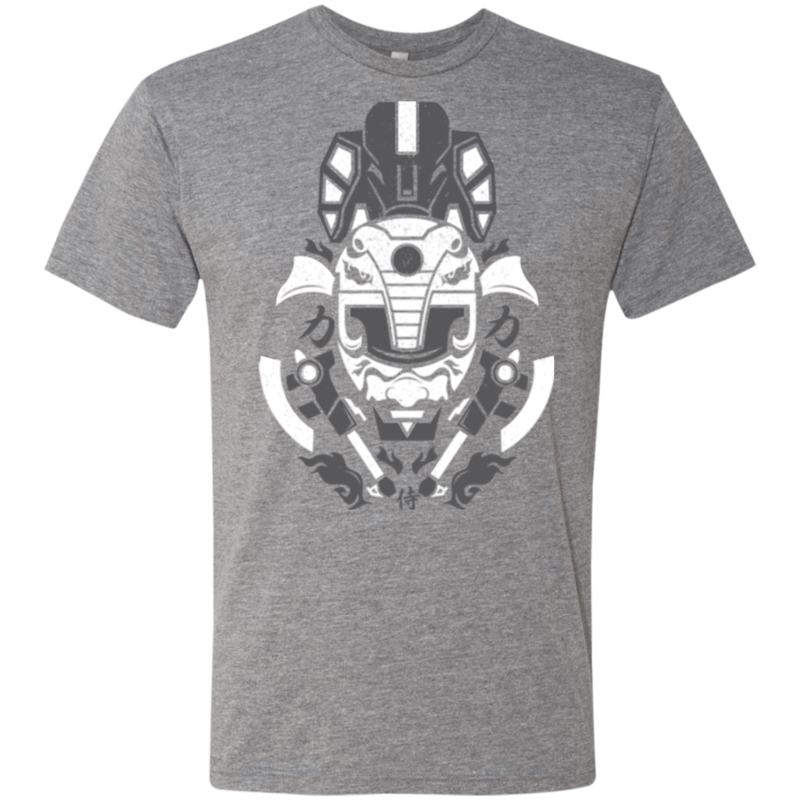 T-Shirts Premium Heather / Small Samurai Black  Ranger Men's Triblend T-Shirt