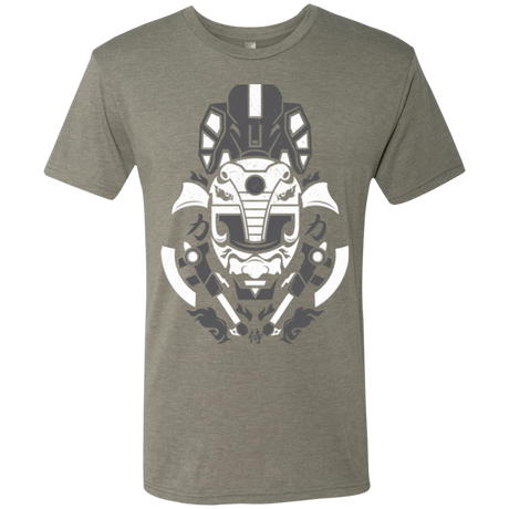 T-Shirts Venetian Grey / Small Samurai Black  Ranger Men's Triblend T-Shirt