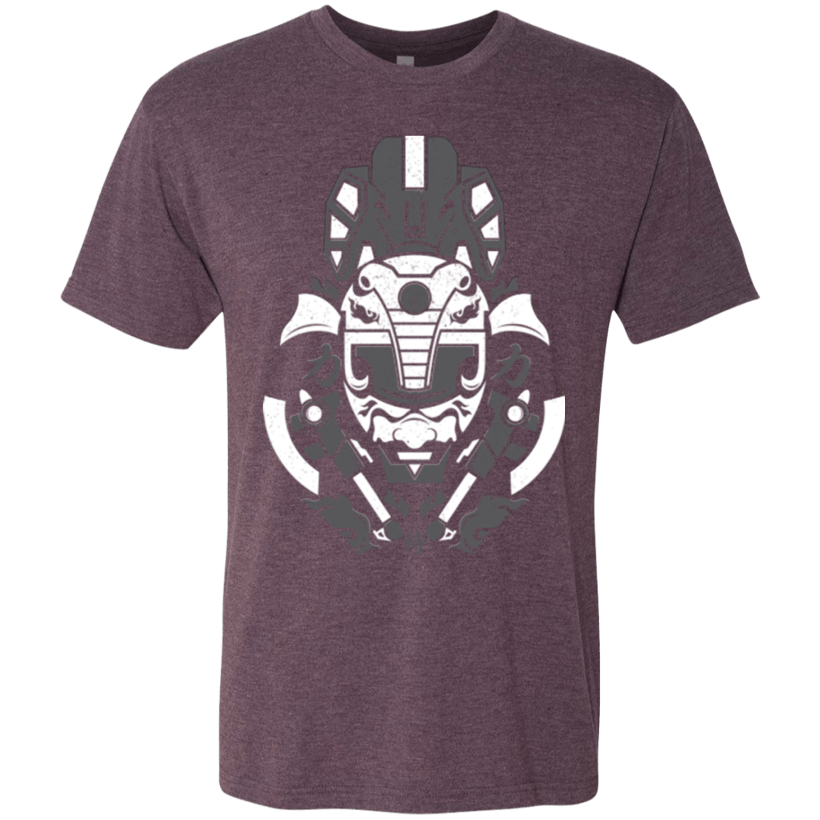 T-Shirts Vintage Purple / Small Samurai Black  Ranger Men's Triblend T-Shirt