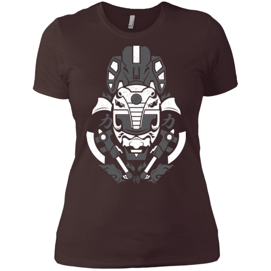 T-Shirts Dark Chocolate / X-Small Samurai Black  Ranger Women's Premium T-Shirt